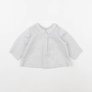 Bonpoint - blouse gris - 3 mois