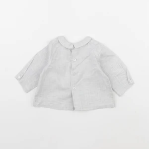 Bonpoint - blouse gris - 3 mois