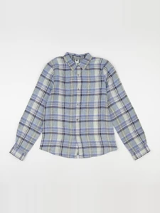 Bonpoint - chemise bleu, vert - 12 ans