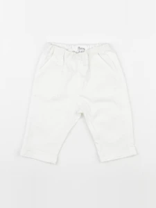 Bonpoint - pantalon blanc - 6 mois