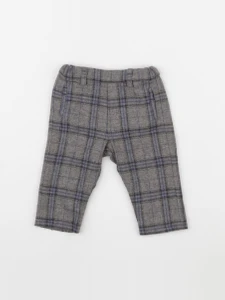 Tartine & Chocolat - pantalon doublé bleu, gris - 6 mois