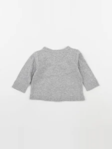 Bonpoint - gilet gris - 6 mois