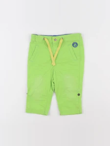 DPAM - pantalon vert fluo - 6 mois