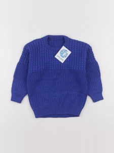 Vintage - pull bleu - 4 ans