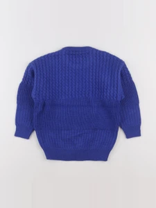 Vintage - pull bleu - 4 ans