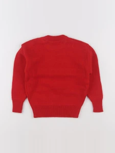 Vintage - pull rouge - 4 ans