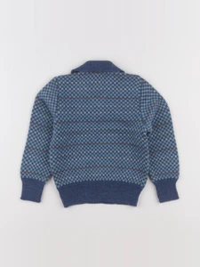 Vintage - pull bleu - 2 ans