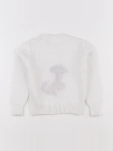 Vintage - pull blanc - 4 ans
