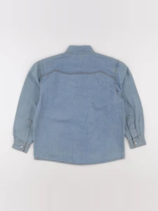 Vintage - chemise bleu - 8 ans