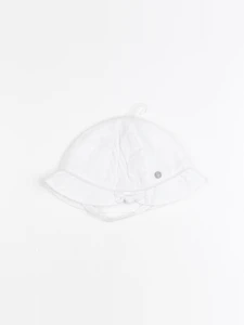 Obaïbi - chapeau blanc - 0/1 mois