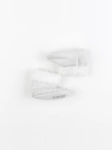 Obaïbi - chaussons gris, argent - pointure 18