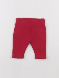 Obaïbi - pantalon rouge - 3 mois