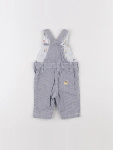 Sergent Major - salopette blanc, bleu - 3 mois