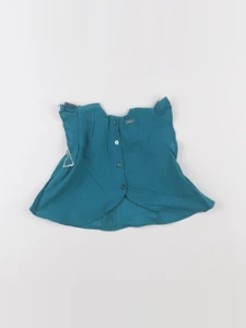 Catimini - blouse vert - 6 mois
