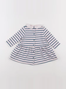 Sergent Major - robe rose, bleu - 9 mois