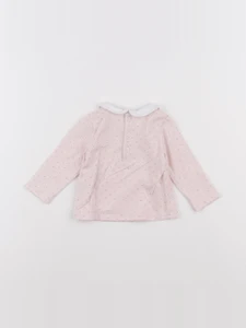 Obaïbi - tee-shirt rose - 3 mois