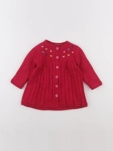Catimini - gilet rouge - 12 mois