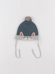 Sergent Major - bonnet bleu, gris - 6 mois