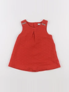 Obaïbi - robe orange - 12 mois