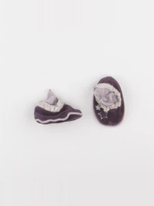 Moulin Roty - chaussons violet - pointure 16/18