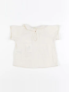 Petit Bateau - blouse beige - 6 mois