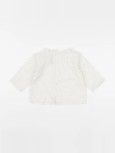 Bonpoint - blouse blanc - 6 mois