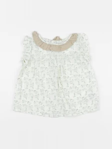 Bonnet à Pompon - robe multicolore - 18 mois