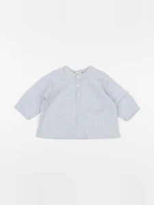 Bonpoint - blouse bleu - 3 mois