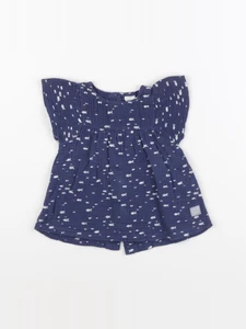 Cotton Fish - blouse bleu - 6 mois