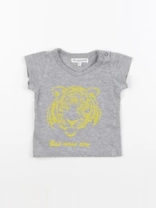 Bleu Comme Gris - tee-shirt gris - 6 mois