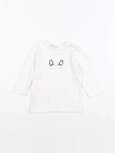 Bonpoint - tee-shirt beige - 6 mois