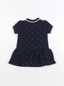 Petit Bateau - robe bleu - 6 mois