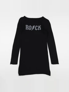 Little Eleven Paris - robe noir - 10 ans