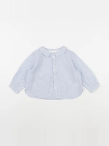 Bonpoint - chemise bleu - 12 mois