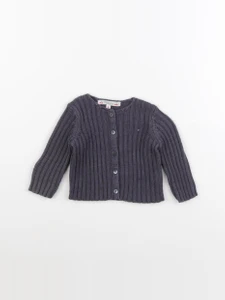 Bonpoint - gilet gris - 6 mois