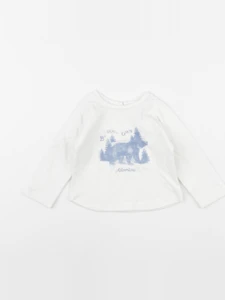 Bonpoint - tee-shirt bleu - 6 mois