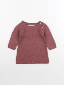 Bonpoint - robe marron - 6 mois