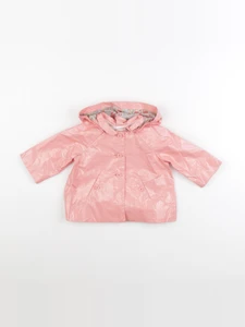 Bonpoint - imperméable rose - 12 mois