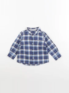 Tartine & Chocolat - chemise bleu - 6 mois