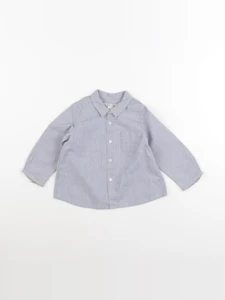 Bonpoint - chemise bleu - 12 mois