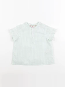 Bonpoint - chemise vert - 6 mois
