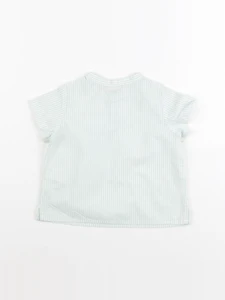 Bonpoint - chemise vert - 6 mois