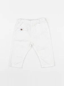 Tartine & Chocolat - pantalon blanc - 6 mois