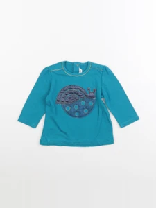 Little marc jacobs - tee-shirt bleu - 6 mois