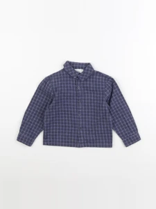Bleu Comme Gris - chemise bleu - 18 mois