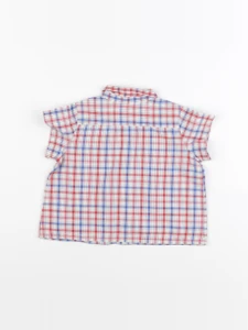Bonpoint - chemise rouge - 12 mois