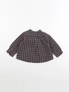 Bonpoint - chemise marron - 12 mois