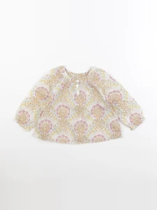 Bonpoint - blouse multicolore - 12 mois