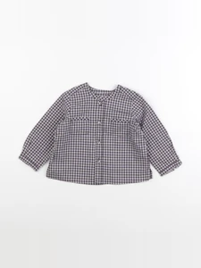 Bonpoint - chemise violet - 12 mois