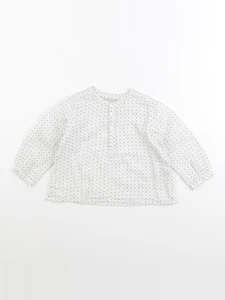 Bonpoint - blouse vert - 12 mois